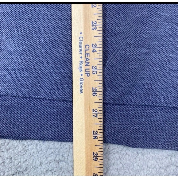 Roundtree & Yorke Sweater XXL Heather Blue Long Sleeve 1/4 Zip Pullover Cotton - Picture 8 of 9